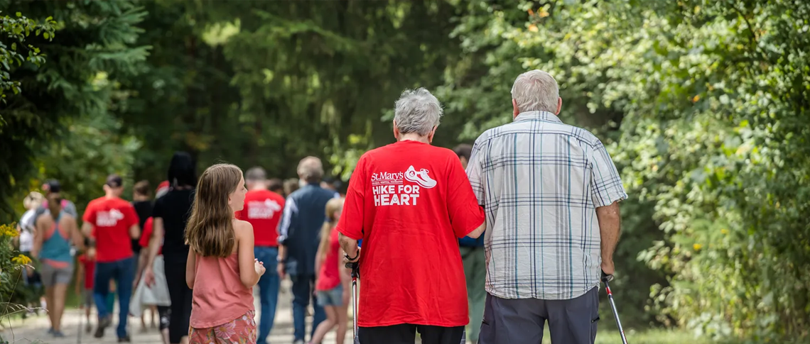 Hike for Heart banner